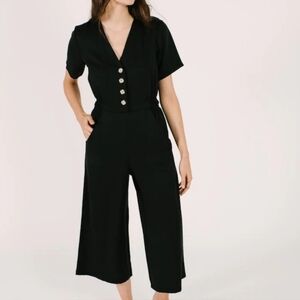 Smash+Tess wideleg "Jane" jumpsuit Sz L